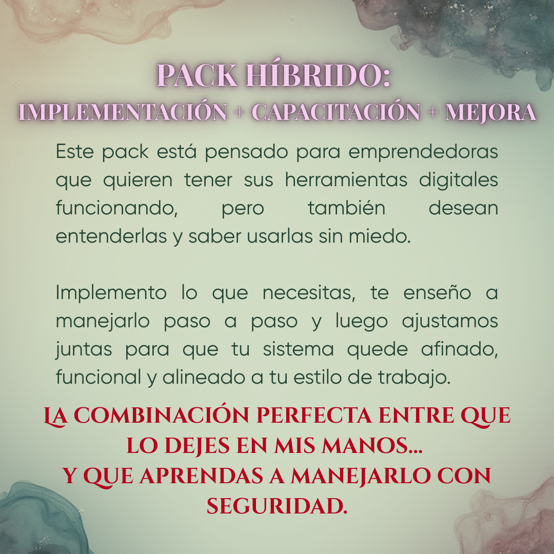 Pack Híbrido: Implementación + Capacitación - Imagen 2
